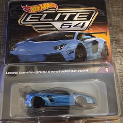 HotWheels Elite 64 LBWK Lamborghini Aventador LP 700-4