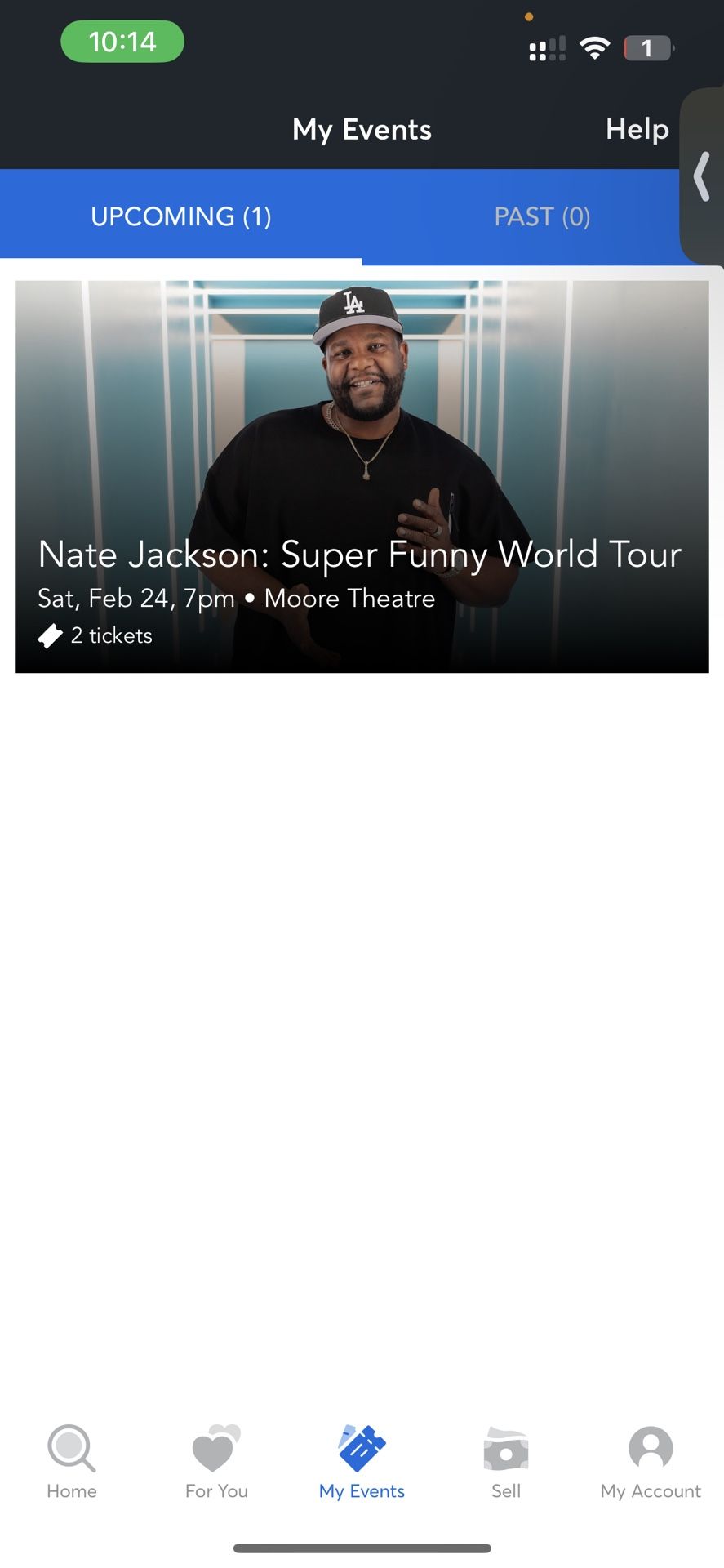Nate Jackson Comedy Show 