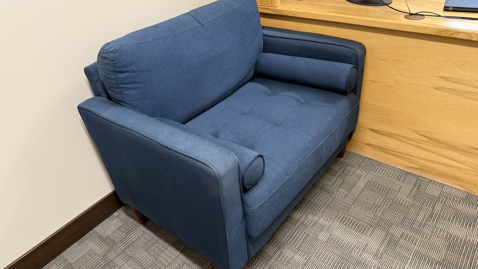 Blue Arm Chair - Nice Condition!