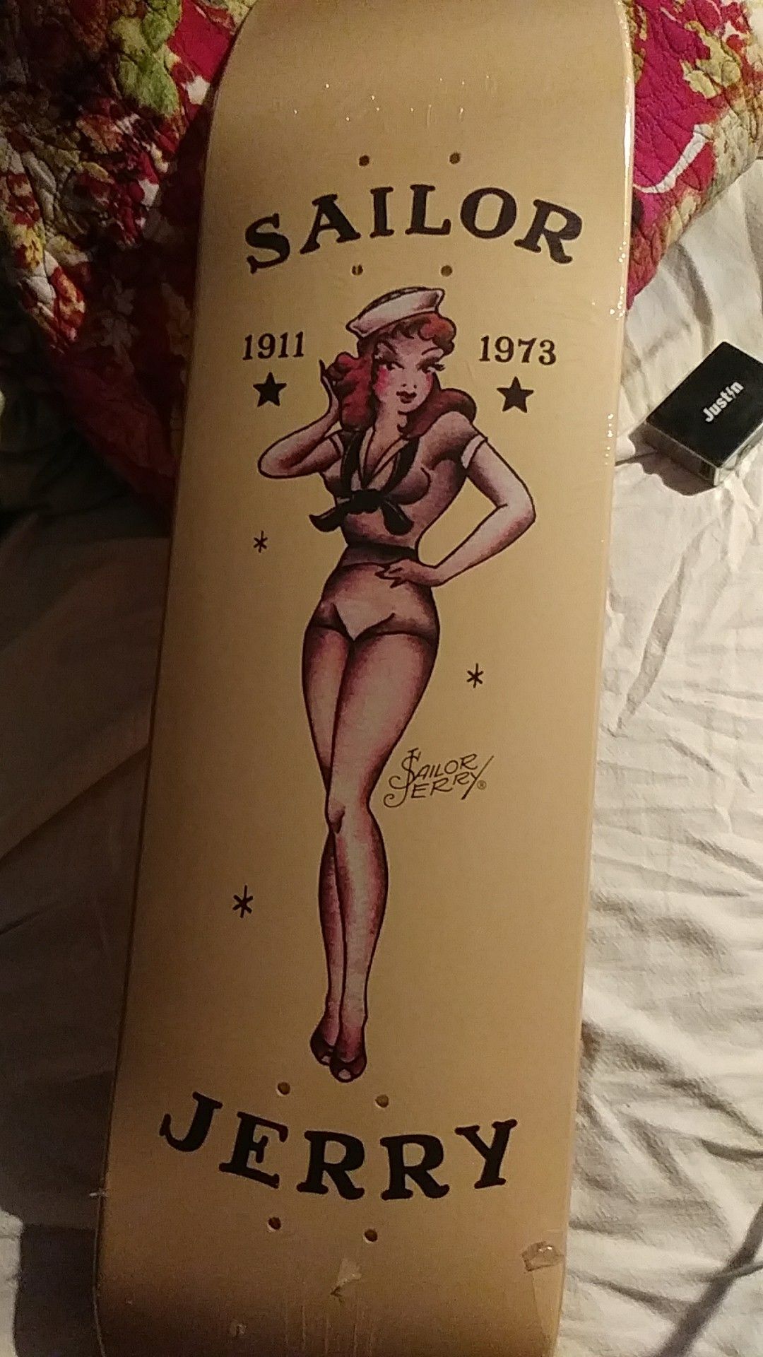 Sailor Jerry skateboard