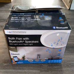 Home NetWerks Bath Fan & Speaker