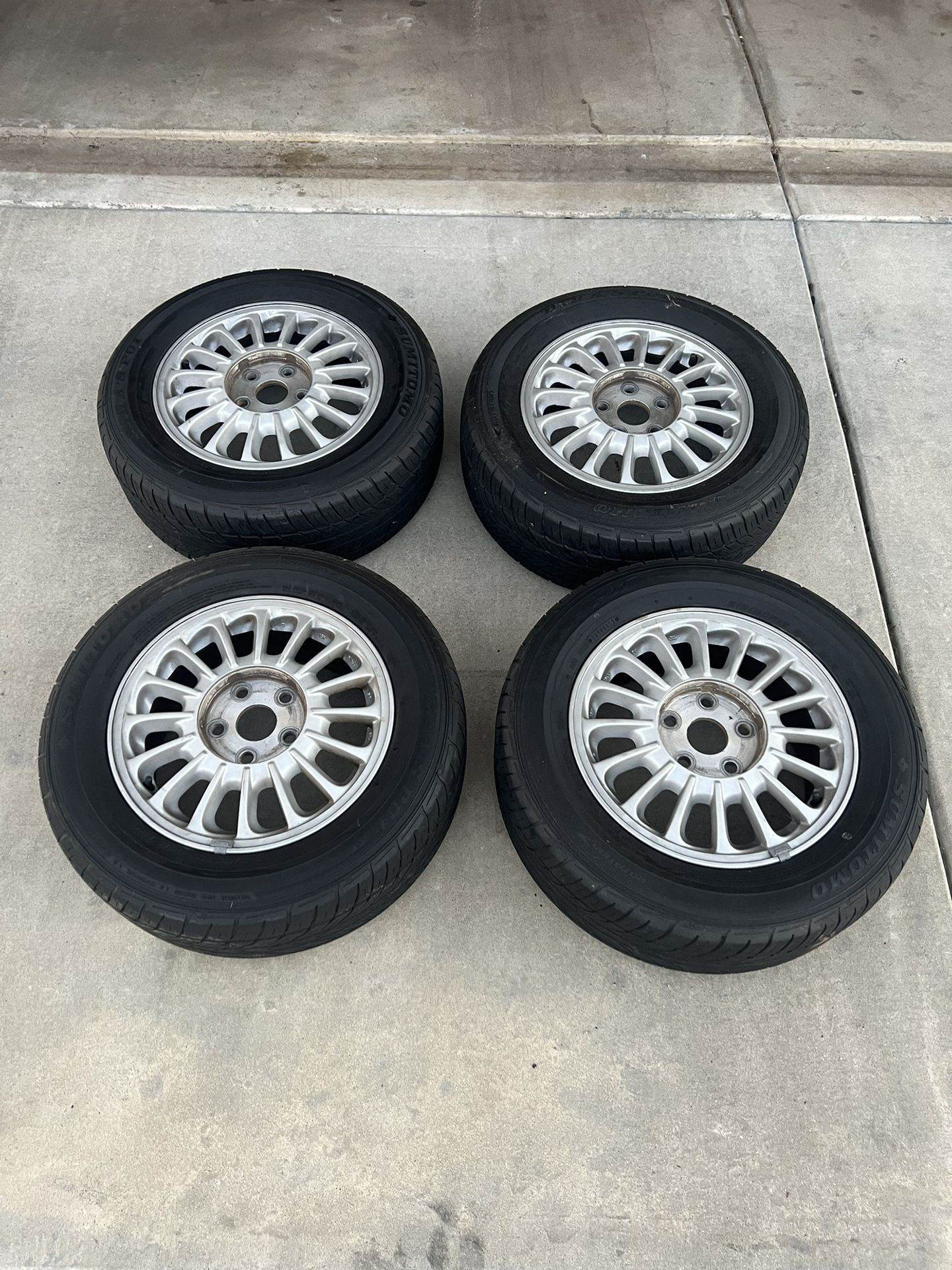 Stock 92 Lexus SC300 Wheels And Tires