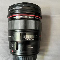 Canon 24mm 1.4 L Lens