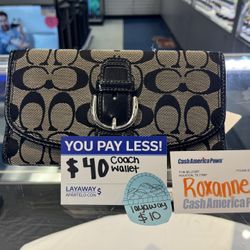 Vintage Coach Wallet