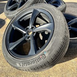 FREE INSTALL 4x 2025 Tesla Model Y Juniper Wheels Rims Crossflow 19X9.5J 2188226-00-B OEM 85%