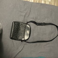coach bag black