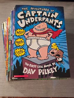 Captain Underpants Book Series by Dav Pilkey
