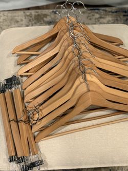Wooden hangers