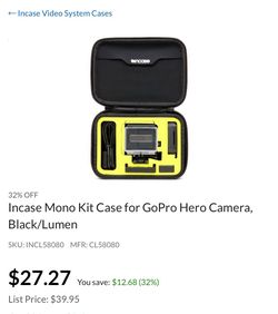 Incase GoPro case