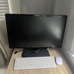Planar Monitor And Wireless Keyboard And Mouse