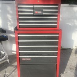 Vintage Craftsman Tool Box With Keys