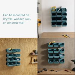 Well Mounted Storage Bins And 
