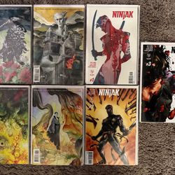 11 Comic Lot: Sandman Overture, Ninjak, Bloodshot Reborn & More