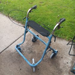Older Rolling Walker