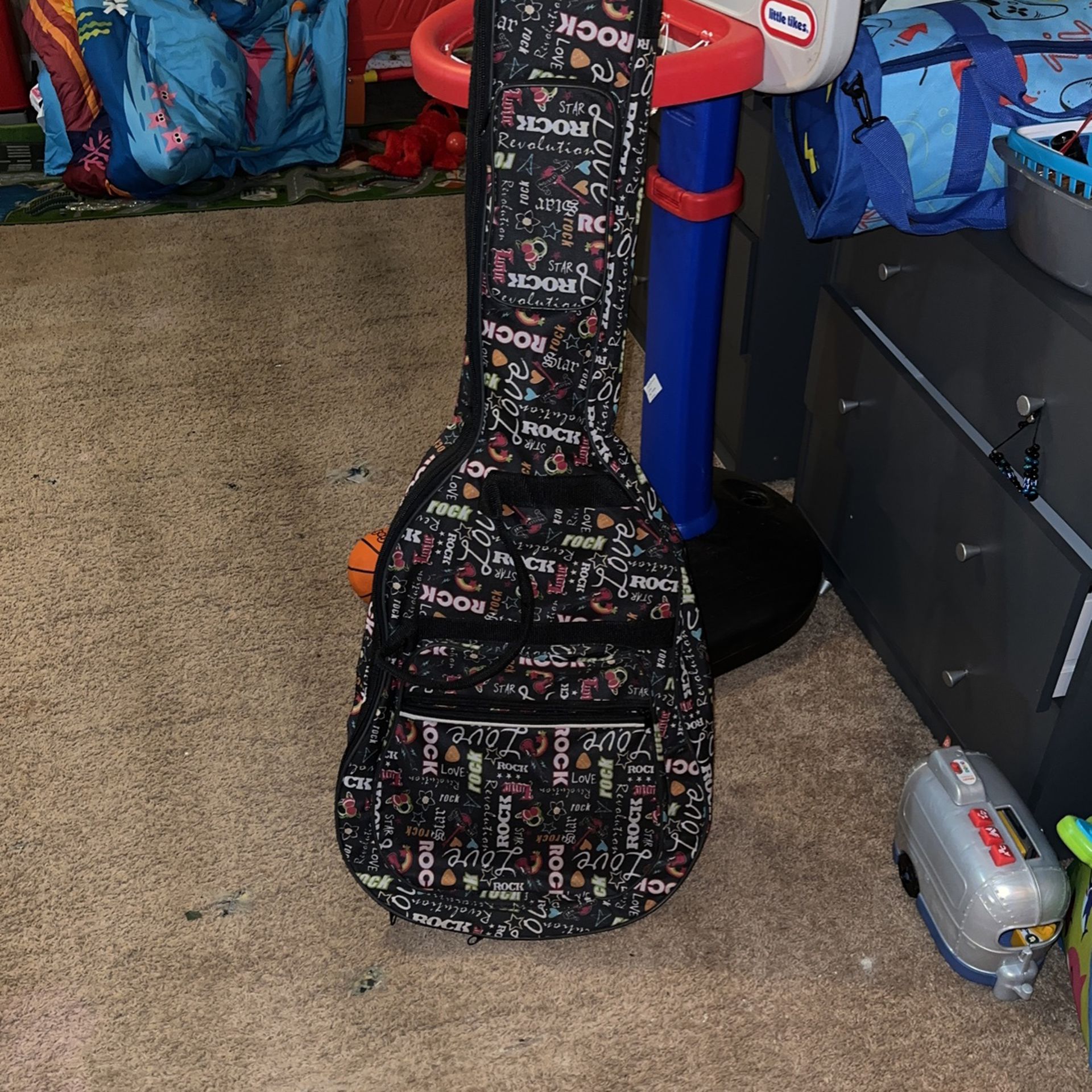 Guitar And Amplifier with Case 