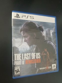Last of 2 remastered ps5