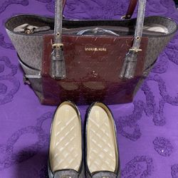 Set Of Michael KORS Bag & Shoes 