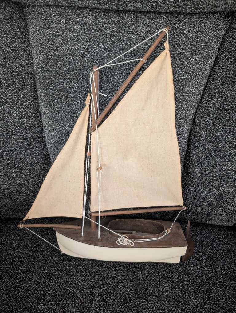 Nautical Decor Model Sailboat