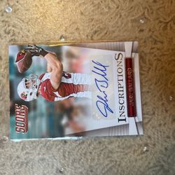 Jake Ballard Signed Panini Card No I-JB