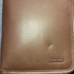 Vintage COACH palm Pilot Zippered Wallet