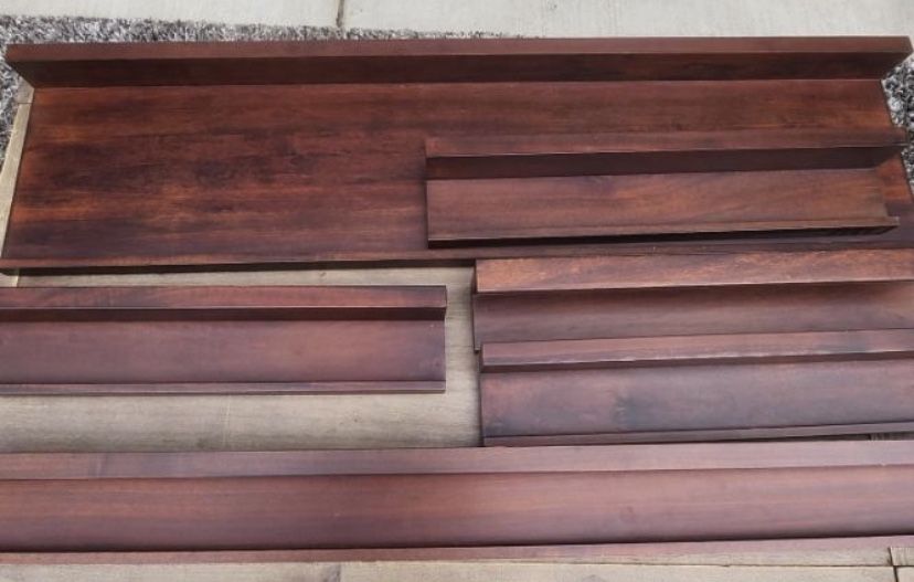 Pottery Barn Floating Shelves 