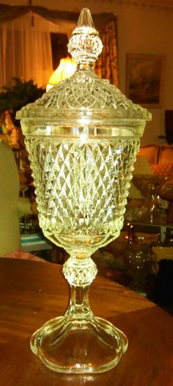 Vintage Glass Compote