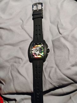Men's barrel style sports watch