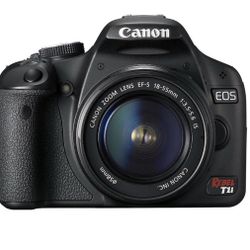 Canon EOS Rebel T1i with 18-55m lens 
