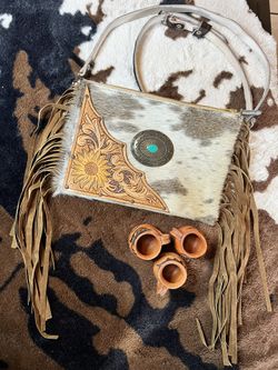 Real Leather Handmade Purse