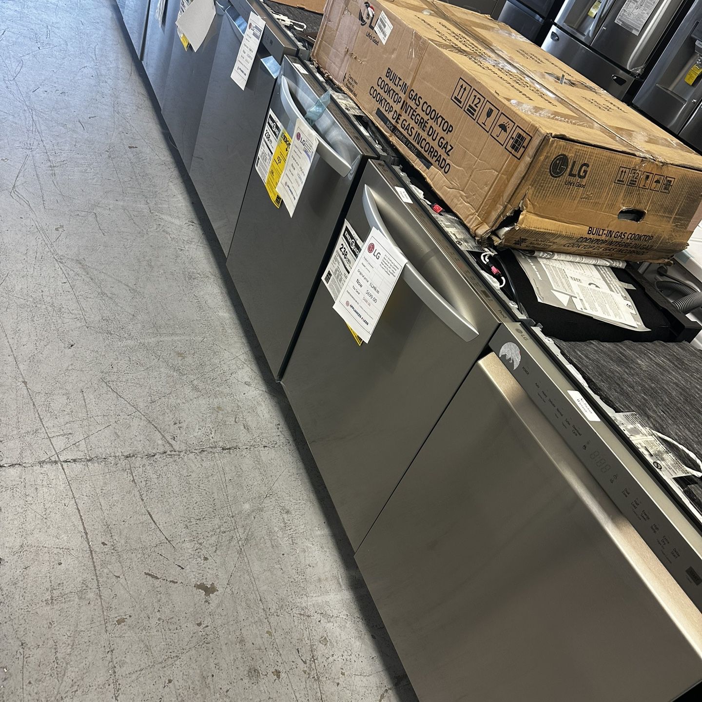 New LG Dishwasher, Start $399.