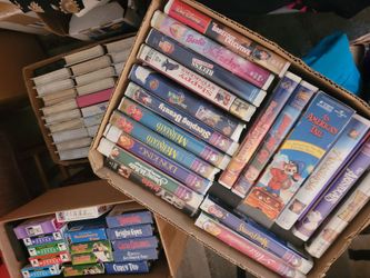 Disney and Shirley Temple VHS