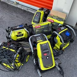 Ryobi Pressure Washers 