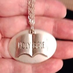 Pendant With Holy Bible