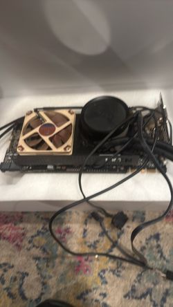 Water cooled Zotac 1080TI graphics card