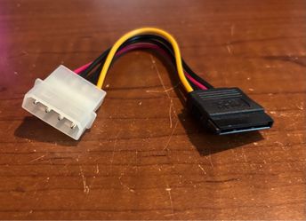 SATA power to Molex power