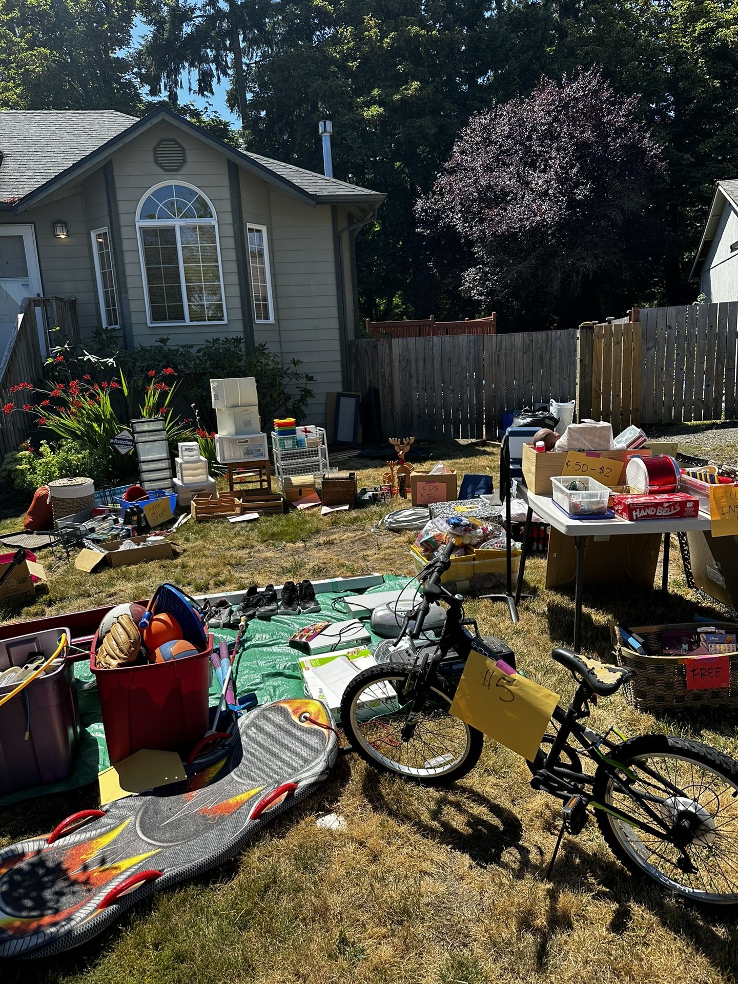 RETIRED TEACHER GARAGE SALE CLEAROUT!