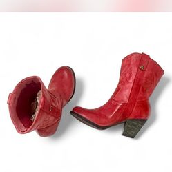 Gianni Bini Red Boots