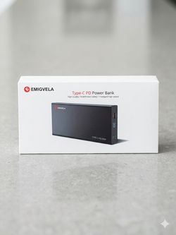 Fast Portable Charger Emigvela 45W 20000mAh for Laptop, Switch, Phone