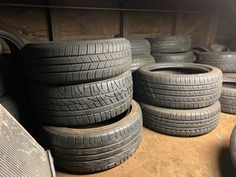 Lots used tires any size from $15 up
