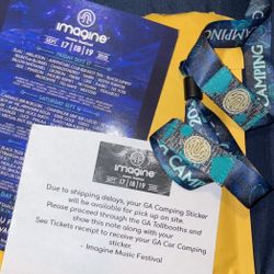 SOLD OUT IMAGINE MUSIC FESTIVAL PASS