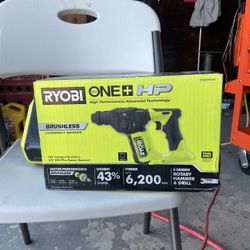 Ryobi Rotary Hammer Rotohammer Battery And Charger