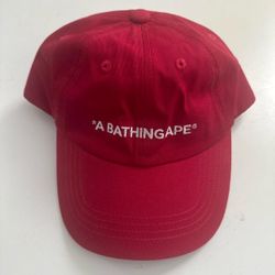 (NEW) BAPE cap Red