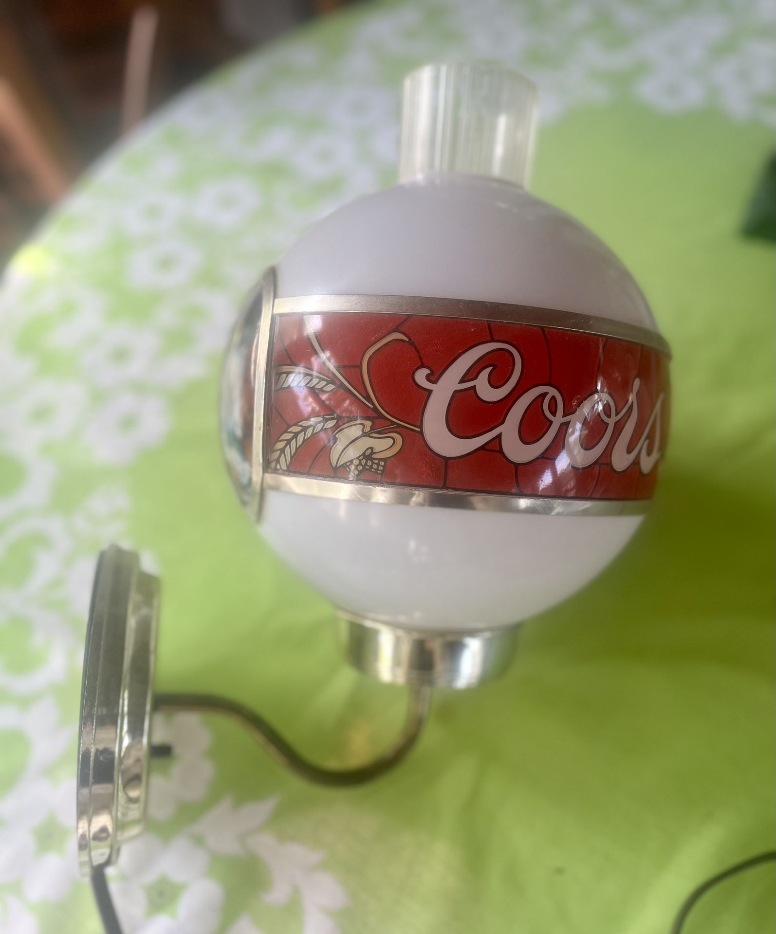 Vintage Coors Sconce