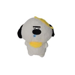 Cute Dog With Big Head Plush Toy 8" Stuffed Animal Soft Collectible Japanese New