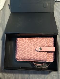 MK crossbody wallet phone case