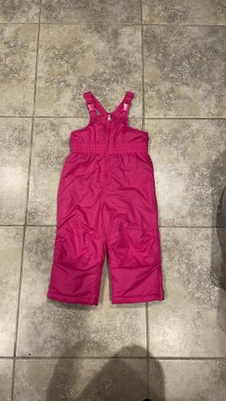 Faded Glory Girls Snow Bib Pink 