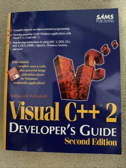 Vintage Computer Book: Visual C++ 2 Developer’s Guide Second Edition