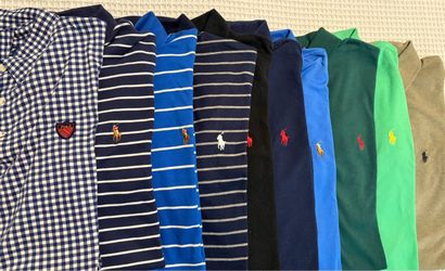 Polo Ralph Lauren XL. $35 each.