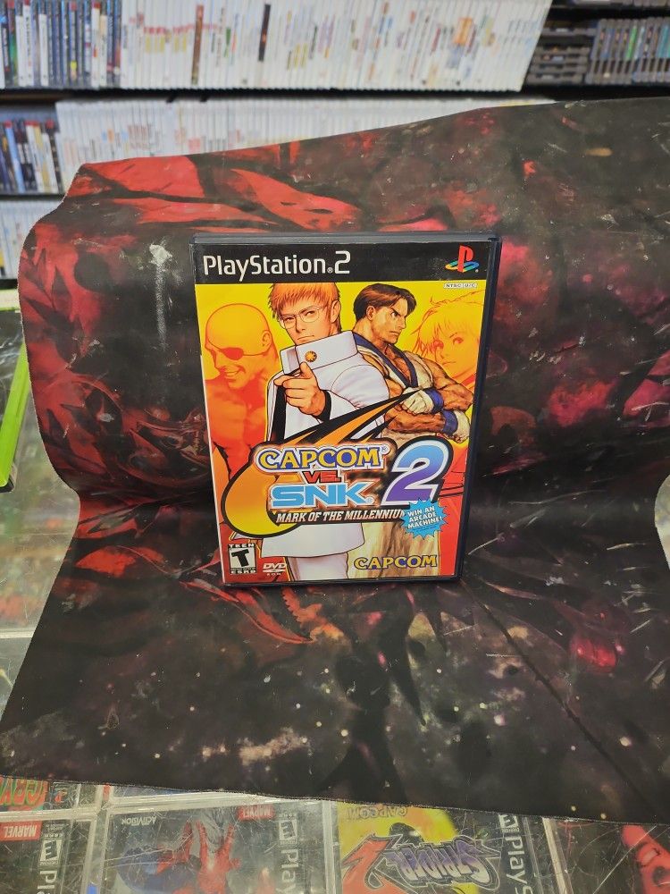 Capcom vs SNK 2 (Sony PlayStation 2 PS2, 2001)
