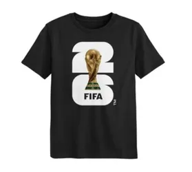 Official FIFA World Cup 2026 T Shirt Black "NWT